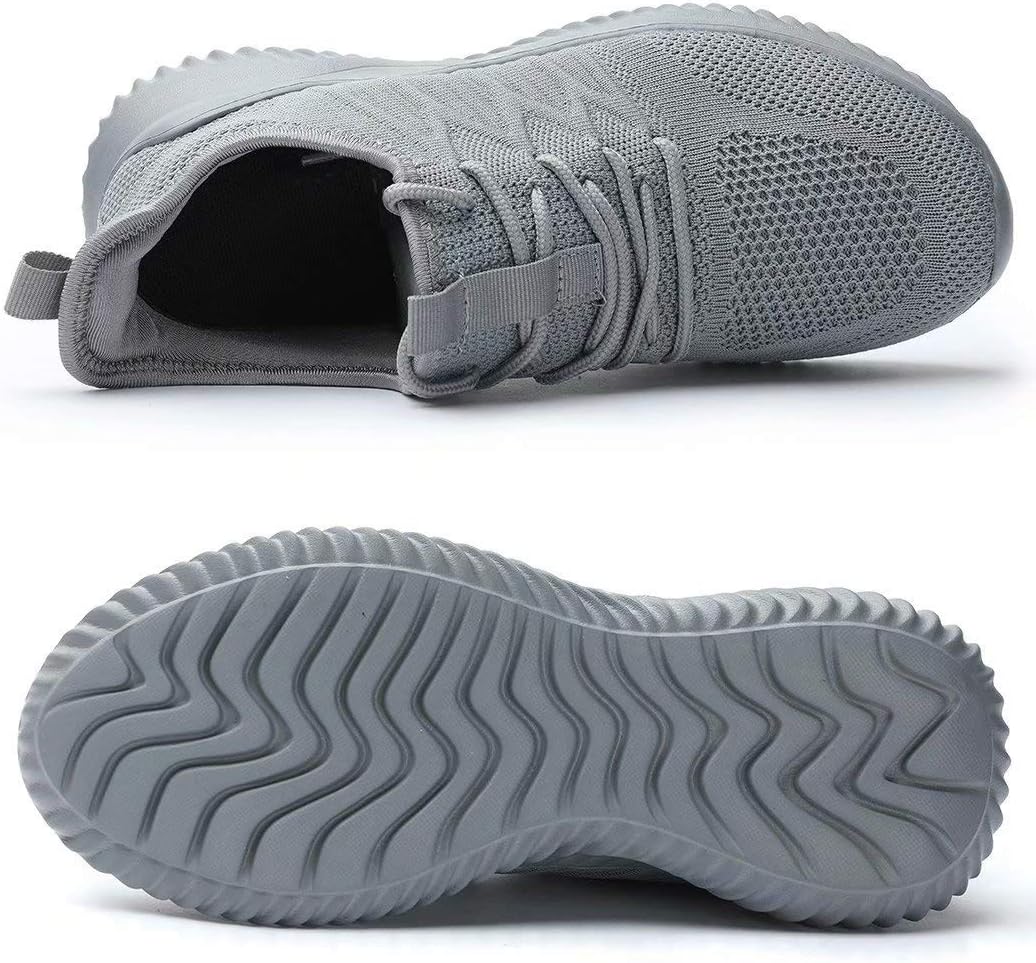 KEEZMZ Womens Ladies Walking Running Shoes Slip On Lightweight Casual Tennis Sneakers Clothes Shoes - Image 3