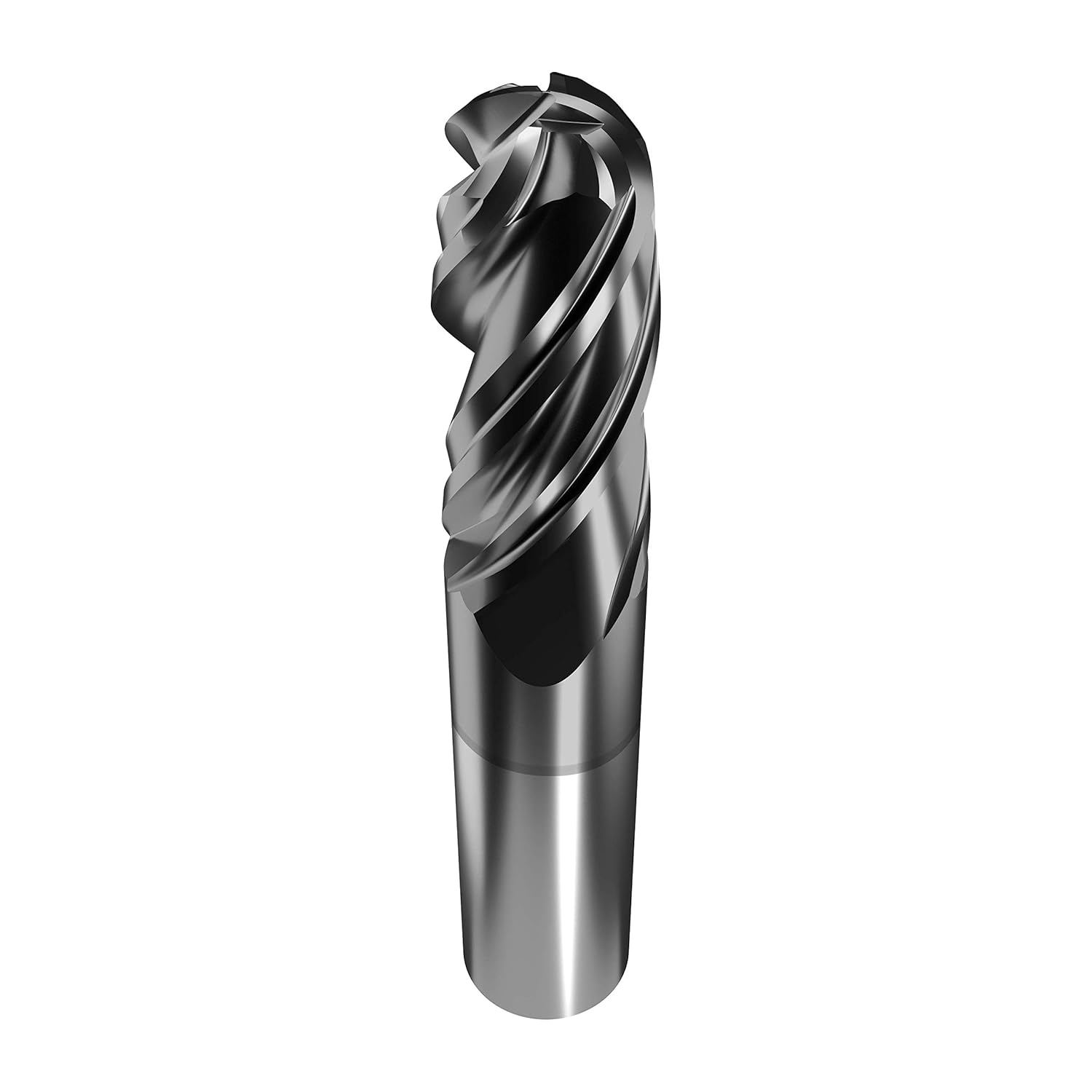 GM14B4 Gorilla High Performance Carbide End Mill, GMX-35 Coating, Ballnose, 4 Flute, 1/4" Diameter, 3/4" LOC, 2-1/2" OAL