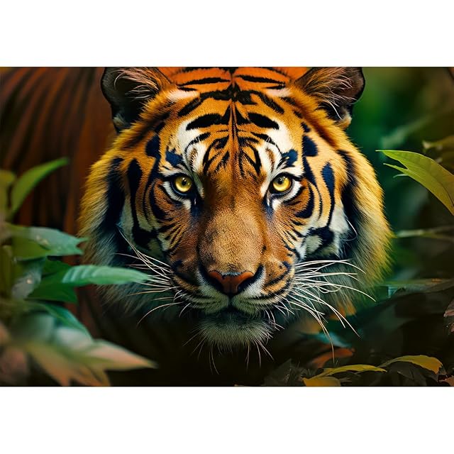 Foto 2 de 7 de Trefl - Tigre Salvaje - Puzzle 1000 Piezas