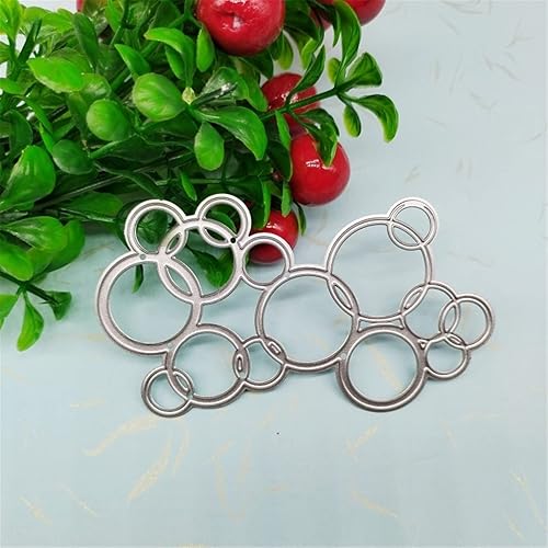 Miniatura 7 de Troqueles para álbumes de recortes, troqueles de corte de metal con borde para hacer tarjetas, plantilla de perforación de manualidades de papel,