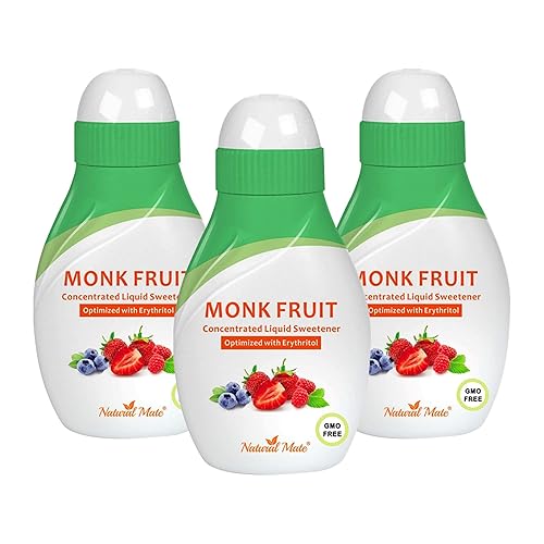 Miniatura 10 de Edulcorante líquido concentrado Monk Fruit optimizado con eritritol 133 fl oz