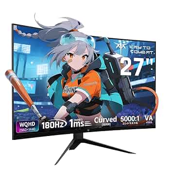 ［KEY TO COMBAT ］24インチ 湾曲ゲーミングモニター フルHD Amazon.co.jp: KEY TO COMBAT 24インチ 湾曲ゲーミングモニター