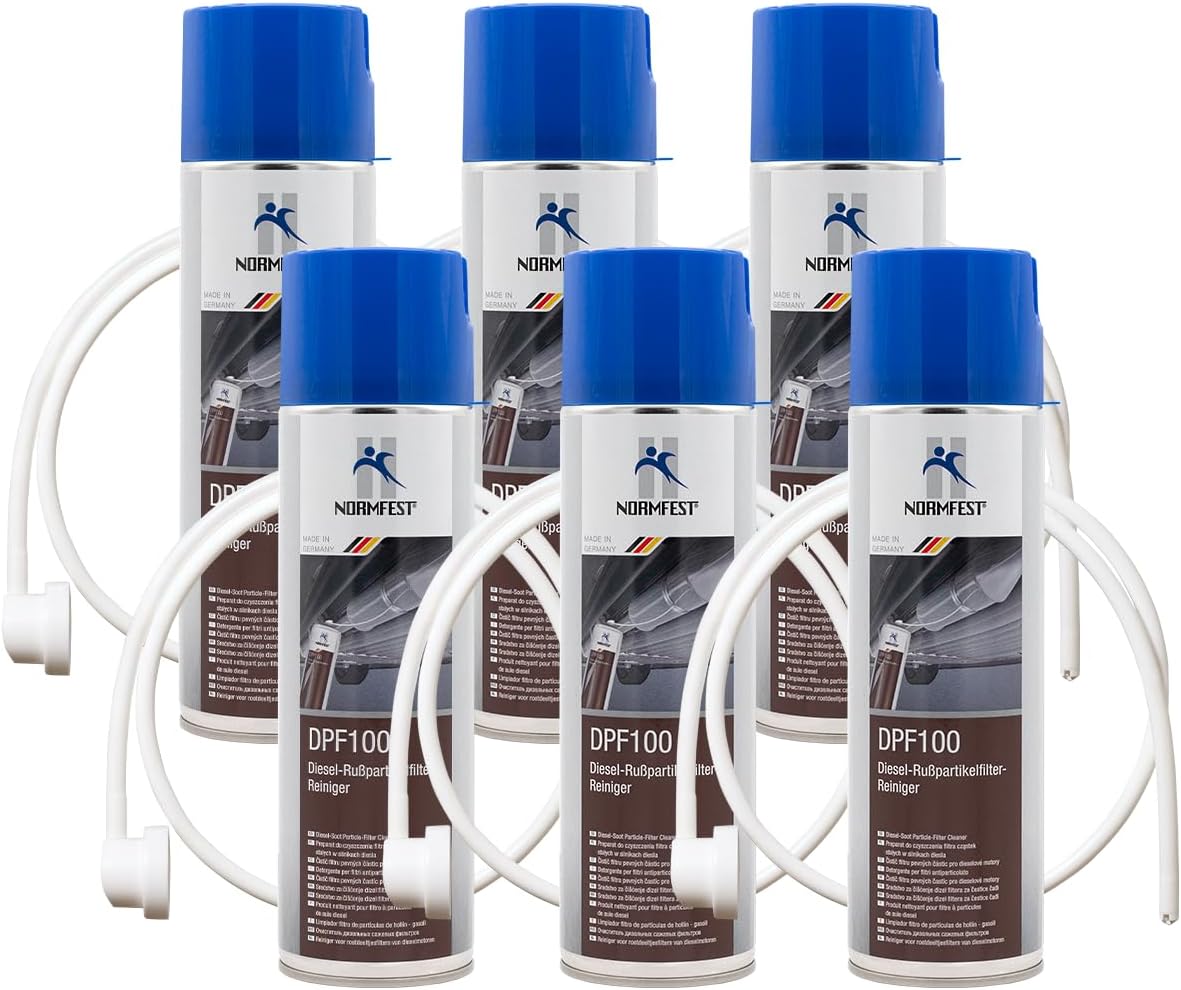 Normfest DPF100 Diesel Soot Particulate Filter Cleaner 6 x 400 ml