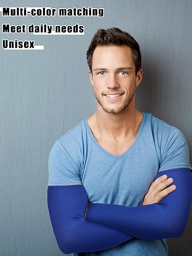 Miniatura 5 de 10 pares de mangas de sol refrescantes para hombres y mujeres, con protección ultravioleta