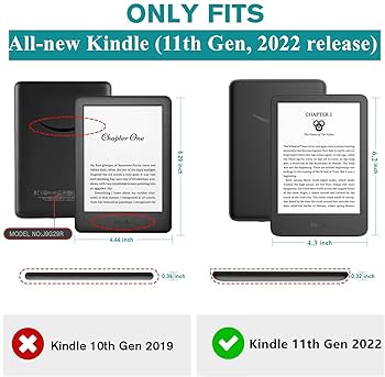 Amazon.co.jp: Kindle (第11世代) - 2022年リリース - 第10世代