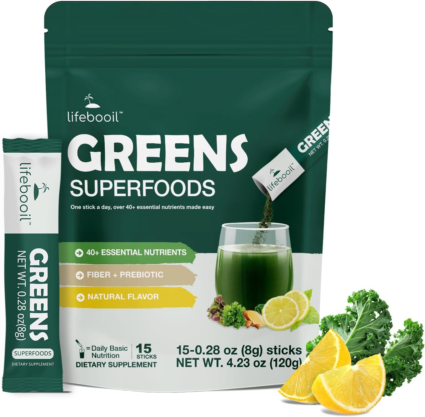 Superfood Blend Drink Mix with 40+ Greens