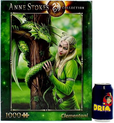 Miniatura 6 de Clementoni - 39463 - Colección Anne Stokes Puzzle para Adultos y Niños - Espíritus afines - 1000 Piezas