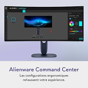 未使用新品Alienware 34 AW3425DW QD-OLED 240Hz Alienware 34 QD-OLED Curved Gaming Monitor – AW3425DW | Dell