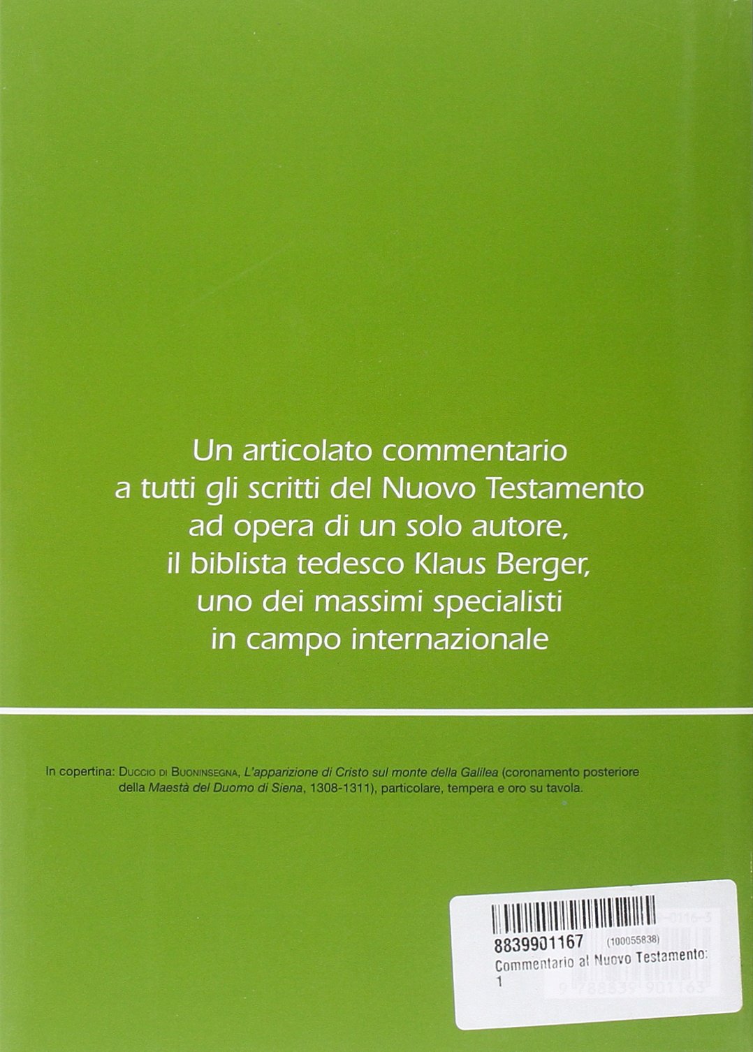 Commentario al Nuovo Testamento. Vangeli e Atti degli apostoli (Vol. 1)