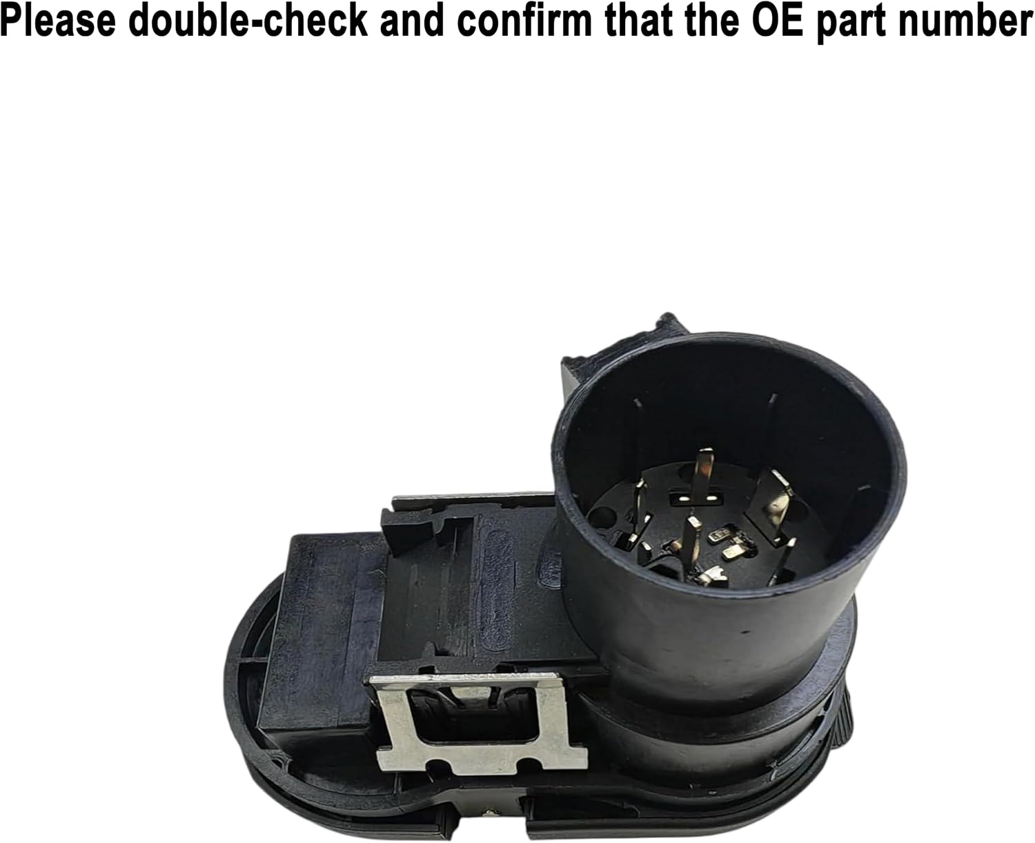 23404450 Rear Bumper Trailer Tow Hitch Receptacle Plug, Fit for GMC Canyon 2015-2022 Replacement 22799842