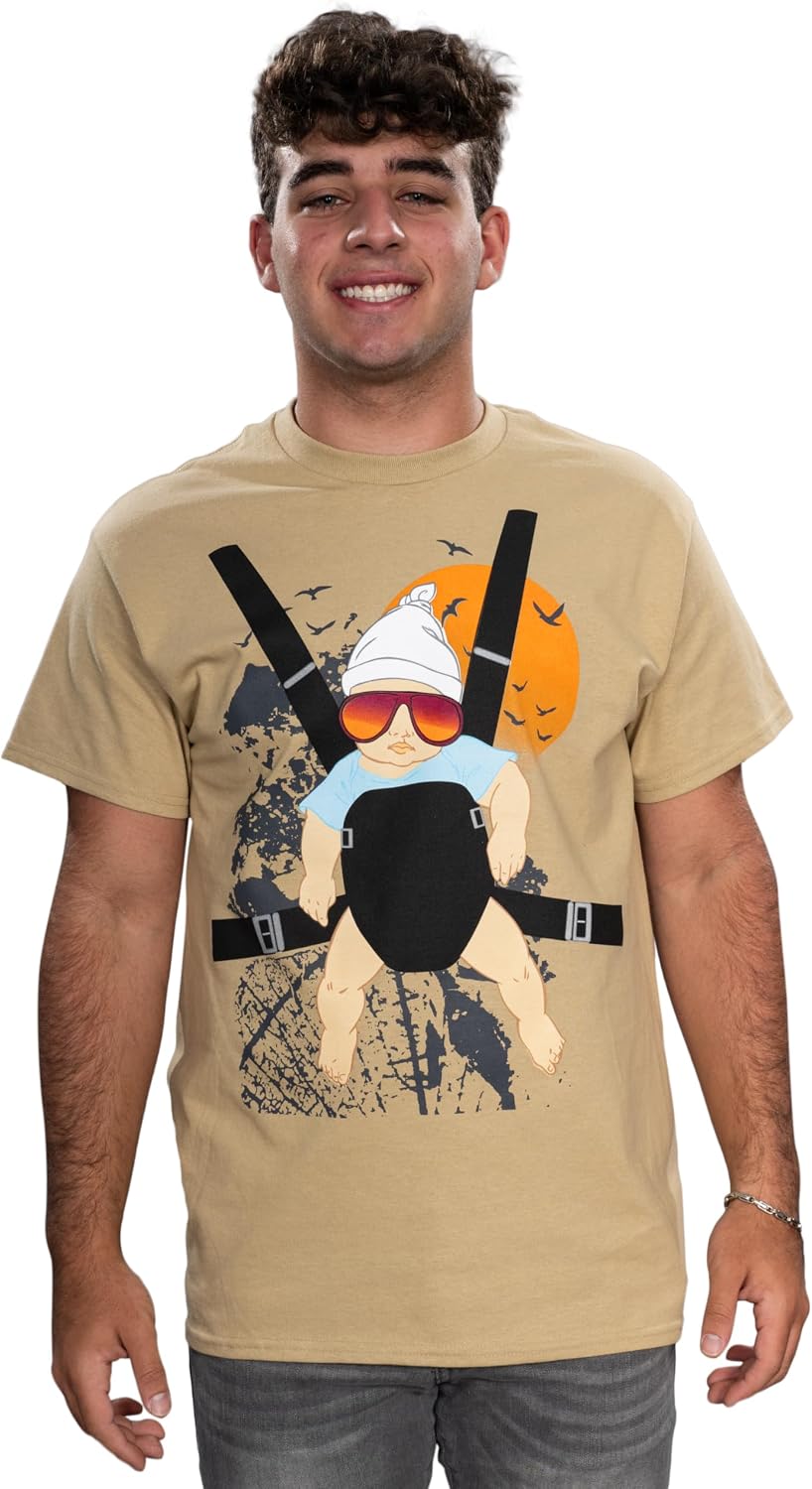Hangover The Alan Baby Bjorn with Graphic Human Tree Adult Costume T-Shirt image 2