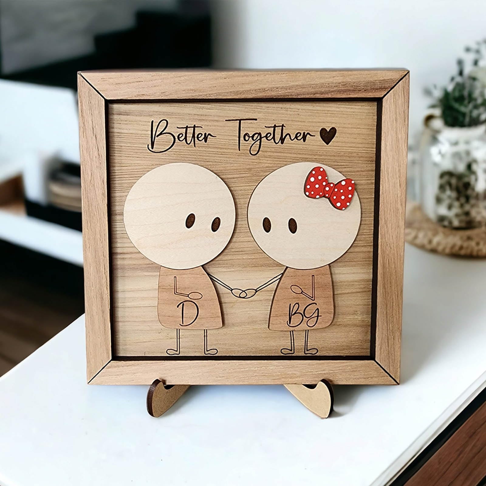 Carte d'amour personnalisable message Toujours avec toi Cadeau Noël Anniversaire Saint Valentin pour petit ami petite amie mari femme | – FR Carte d'amour personnalisable message Toujours avec toi Cadeau Noël Anniversaire Saint Valentin pour petit ami petite amie mari femme | – FR