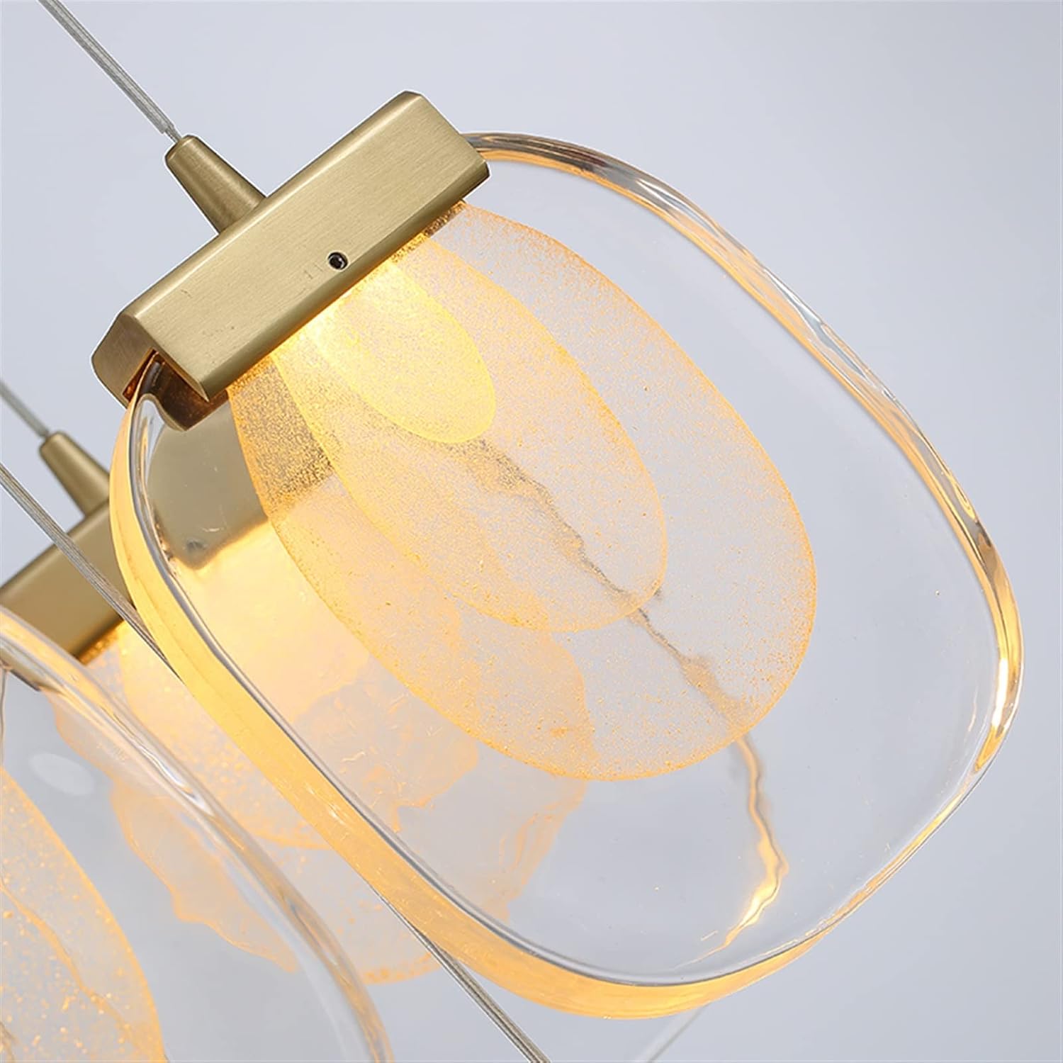 Modern Crystal for Staircase Lighting Long Luxury LED Cristal Lamp for Home Decor Light Fixtures (Emitting Colour: Cold White Size: Dia40xH200cm) (Warm White Dia40xH150cm)