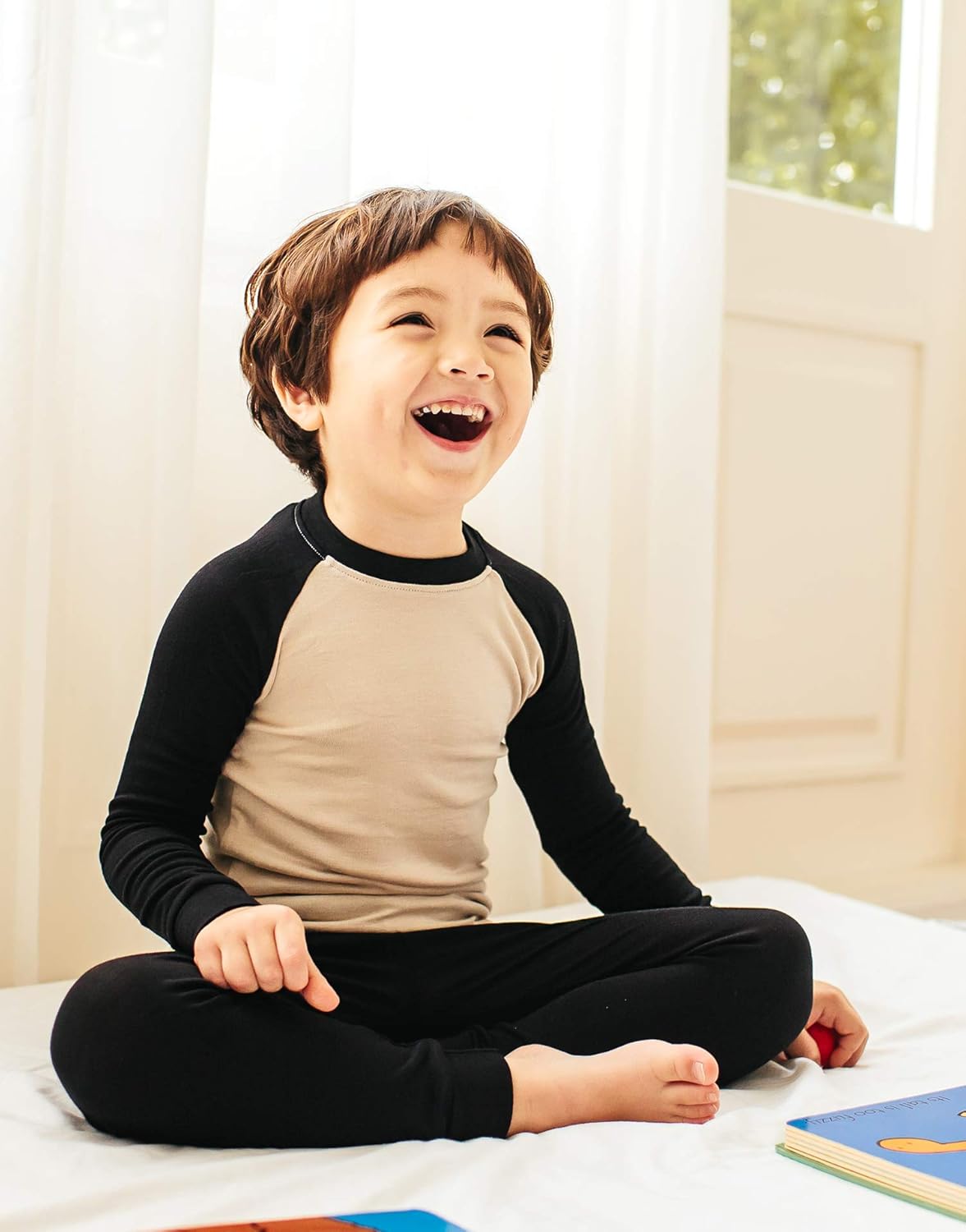 VAENAIT BABY 6M-12Y Kids Toddler Junior Girls Boys Soft Comfy Modal Tencel Sleepwear Pajamas 2pcs/4pcs Set - Image 2