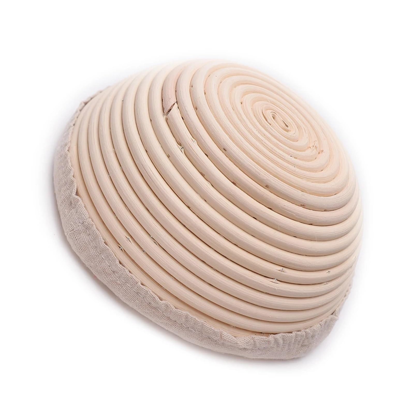 Gärkörbe Brot Gärkorb Brot Gärkorb Rattan Weidenteig Gärung Sauerteig Brotkorb for Backen Für Bäcker(Round 20x8cm)