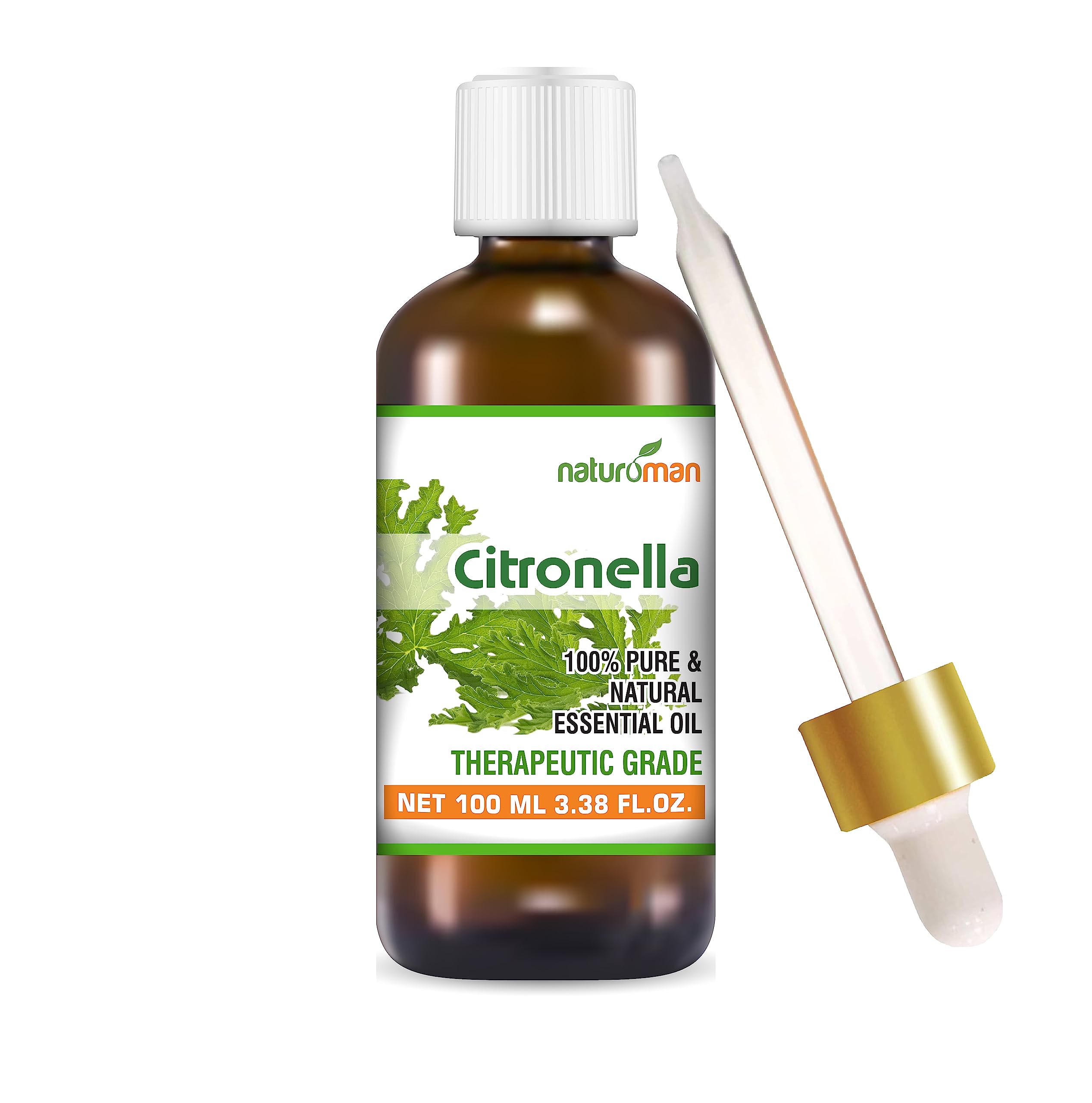 Naturoman Citronella Pure and Natural Essential Oil Therapeutic Grade | For Concentration, Mosquito Repellent | Natural & Pure | Pack of 1 | 100 ml (B07K49ZBLG) Amazon Price History, Amazon Price Tracker