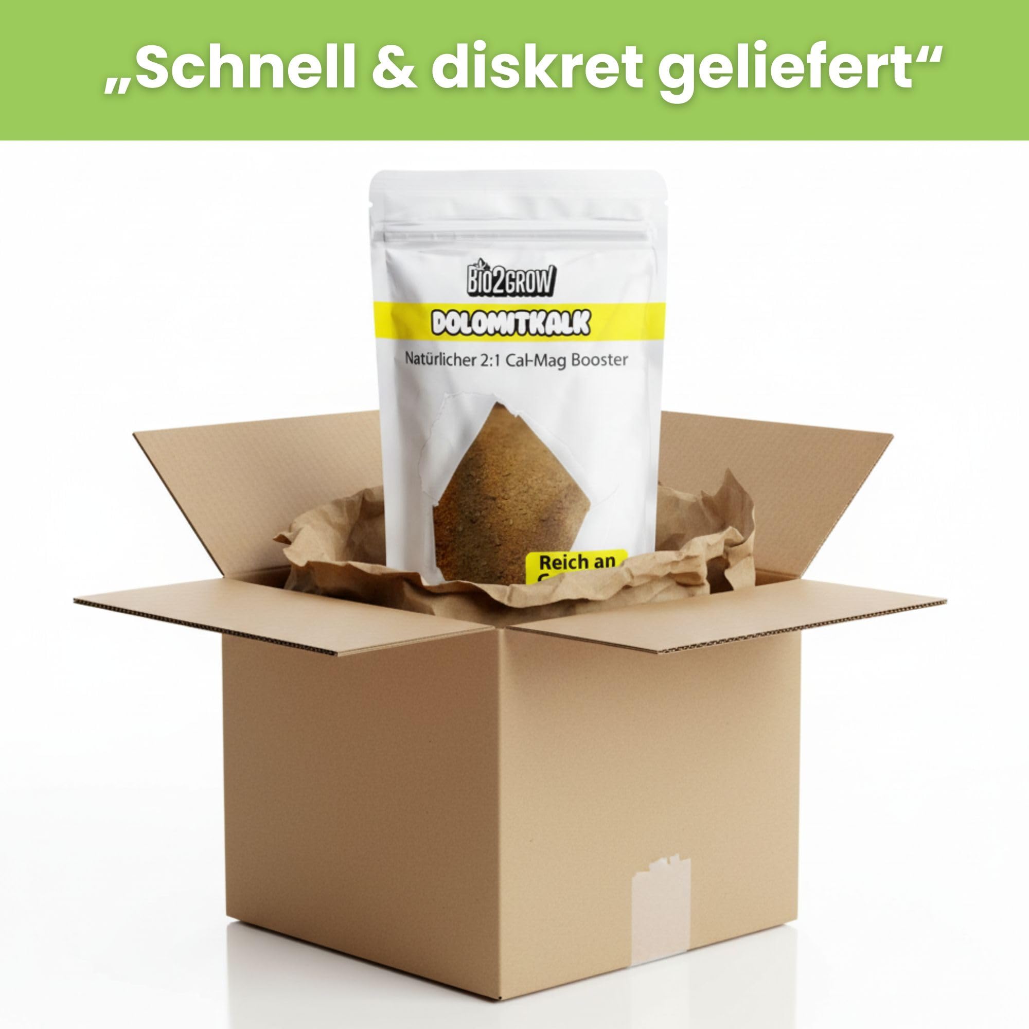 Dolomitkalk 5KG – Magnesium und Calcium für Bodenverbesserung, pH-Wert-Regulierung und gesundes Wachstum