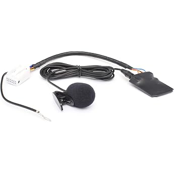 BlueMusic Bluetooth Music Hands-Free Calling 12 Pin to July 2010 Compatible with VW RCD RNS 200 210 300 310 500 MFD2 - Audi C