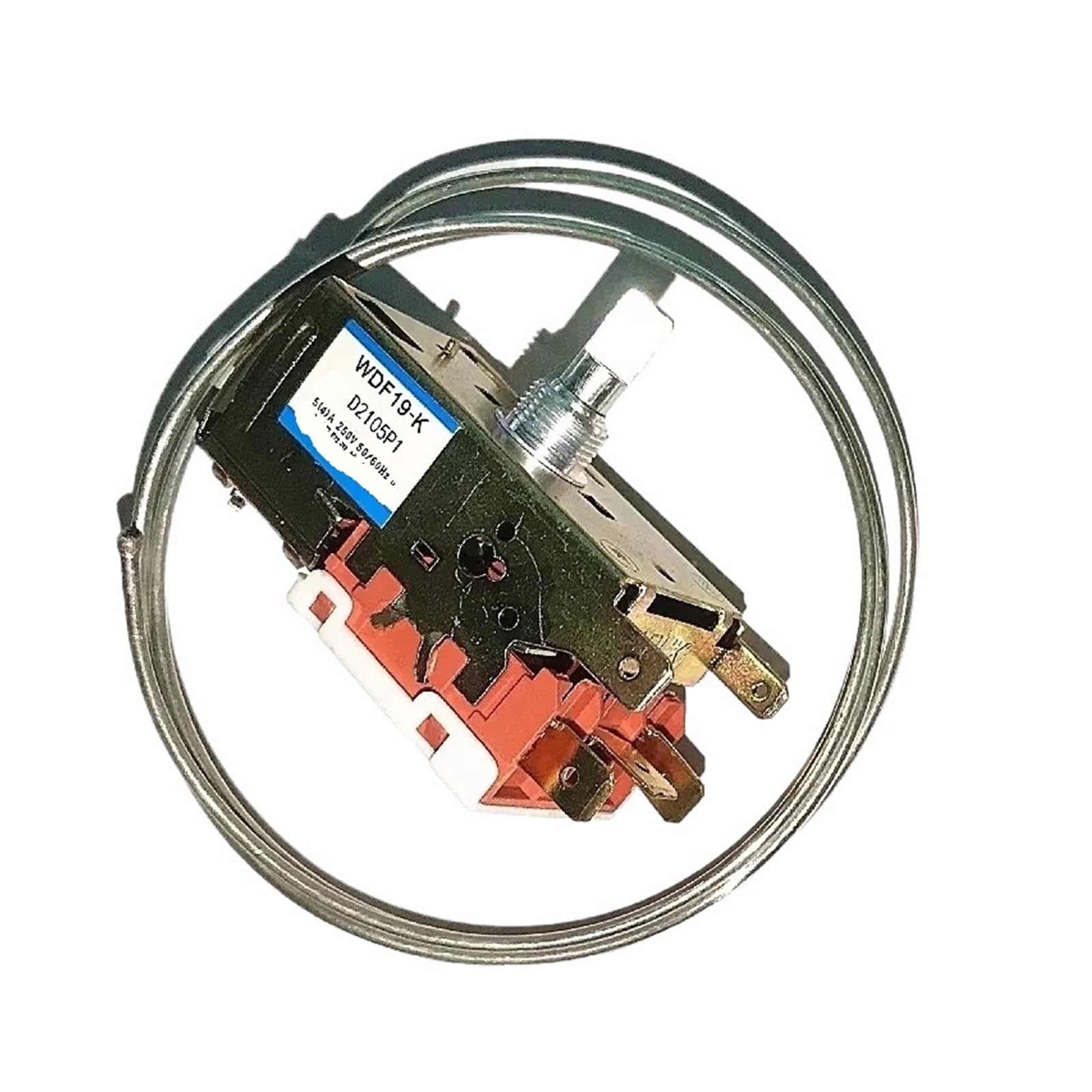 Fkymx 1Pcs Refrigerator Temperature Controller Wdf19-K Thermostat K50/K59/K54/K56/K60/K5 Wdf19 Household Freezer Control Temperature Switch