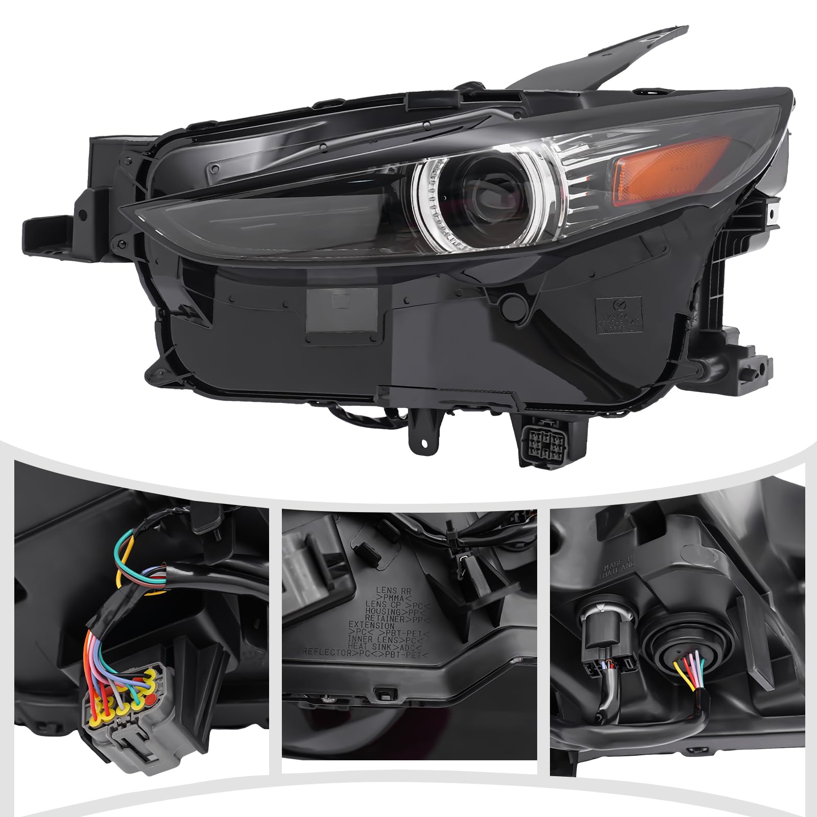 Amazon.com: LED Headlight Assembly, for 2020-2022 Mazda CX-30 2.5S