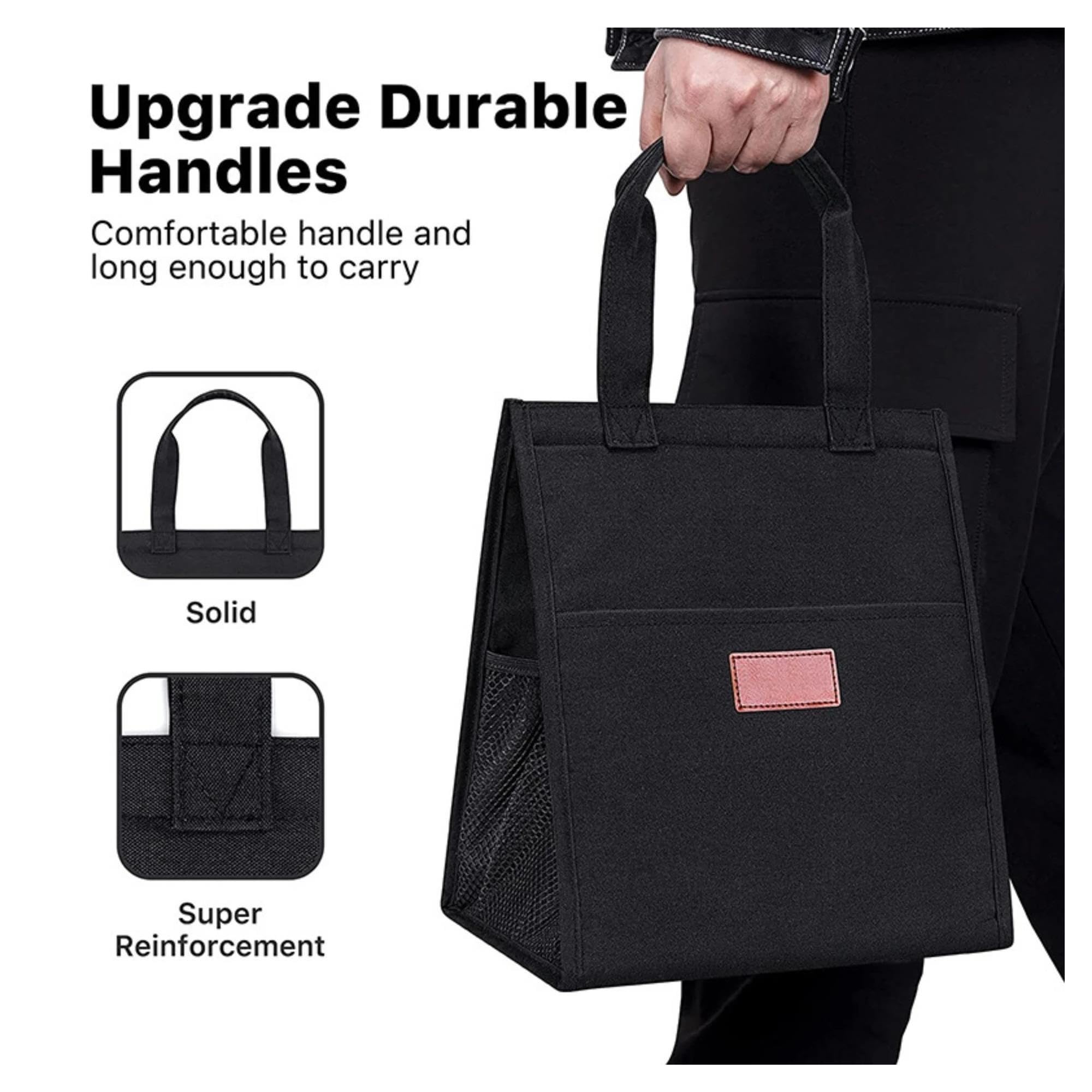 Loncheras Bolsa Aislante De Gran Capacidad.