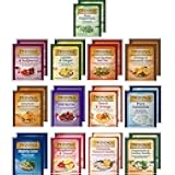 Herbal Tea Variety Pack - 26 Individually Wrapped Herbal Tea Bags Variety Pack Sampler, 13 Flavors, Caffeine Free (1 Count (Pack of 26))