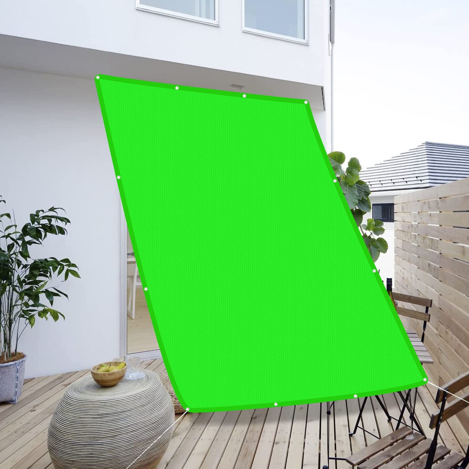 Filet protection solaire 3x3m anti-UV et anti-pluie pour stopper la chaleur du soleil