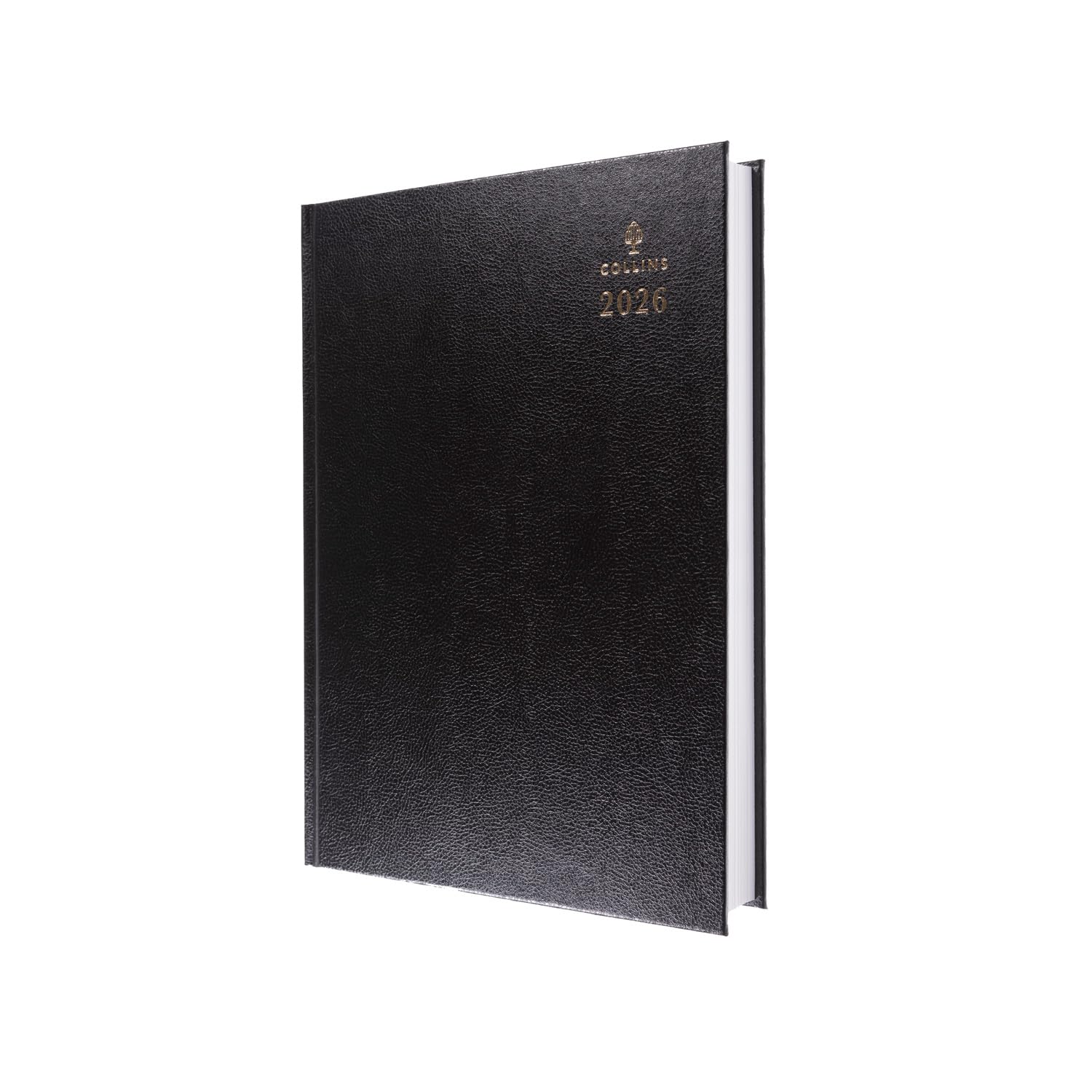 Collins A4 Desk Diary 2 Pages Per Day Black 2026 4726 CD4726