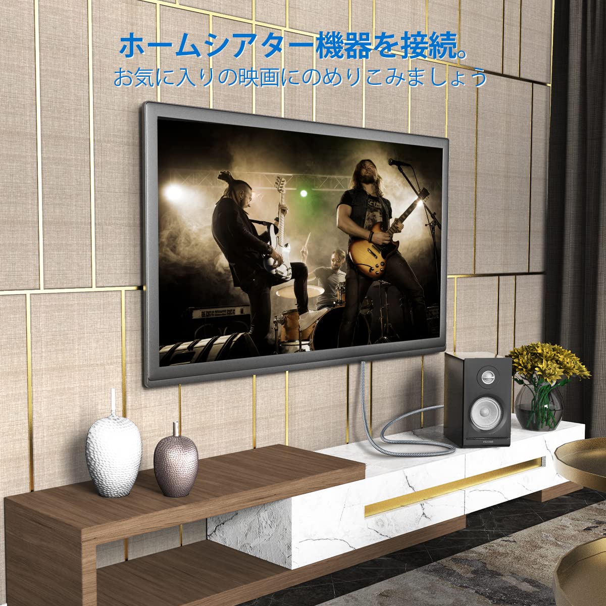 Amazon | 90度 光オーディオケーブル SOUNDFAM 直角 TOSLINK 