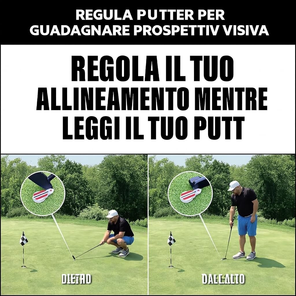Fraser Fitness Marcatore per pallina da golf per allineamento Accessori putting Aid