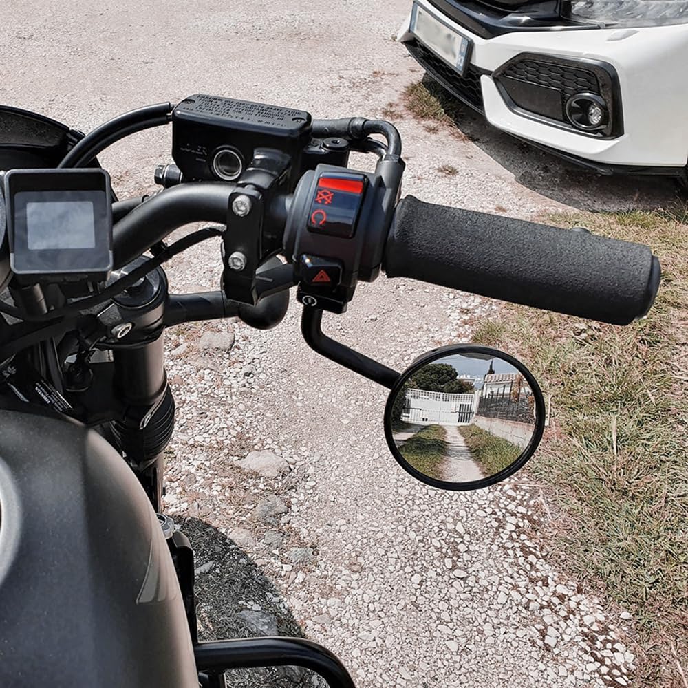 WOOGA Motorrad Rückansicht Seitens piegel halterung unten Adapter halterung Erweiterungs ständer für Ho&nda Rebel CMX 250 CMX 300 CMX 500 Zubehör 2017-2026