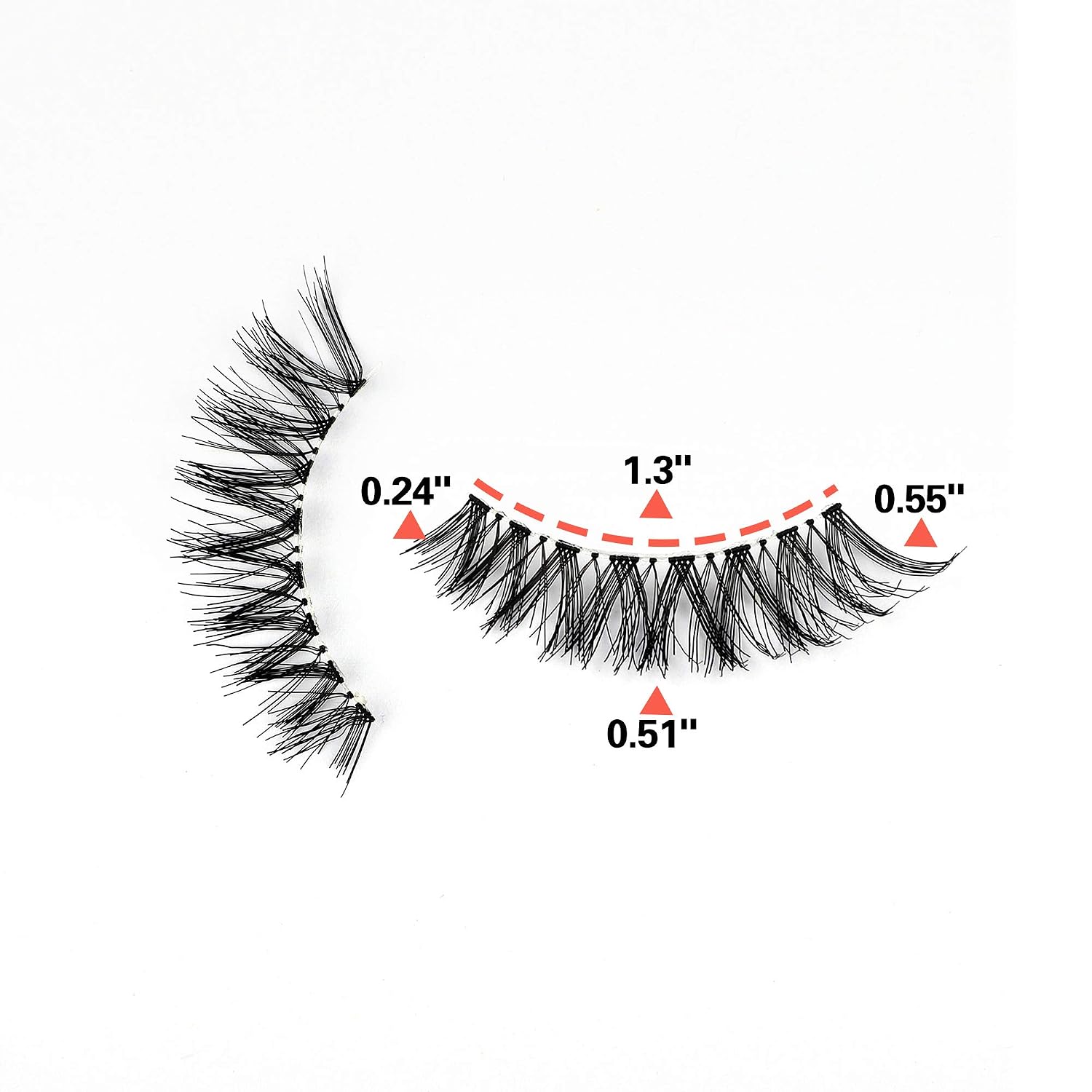 Newcally False Eyelashes Natural Soft Light Volume Wispy Handmade Faux Lashes 10 Pairs Multipack