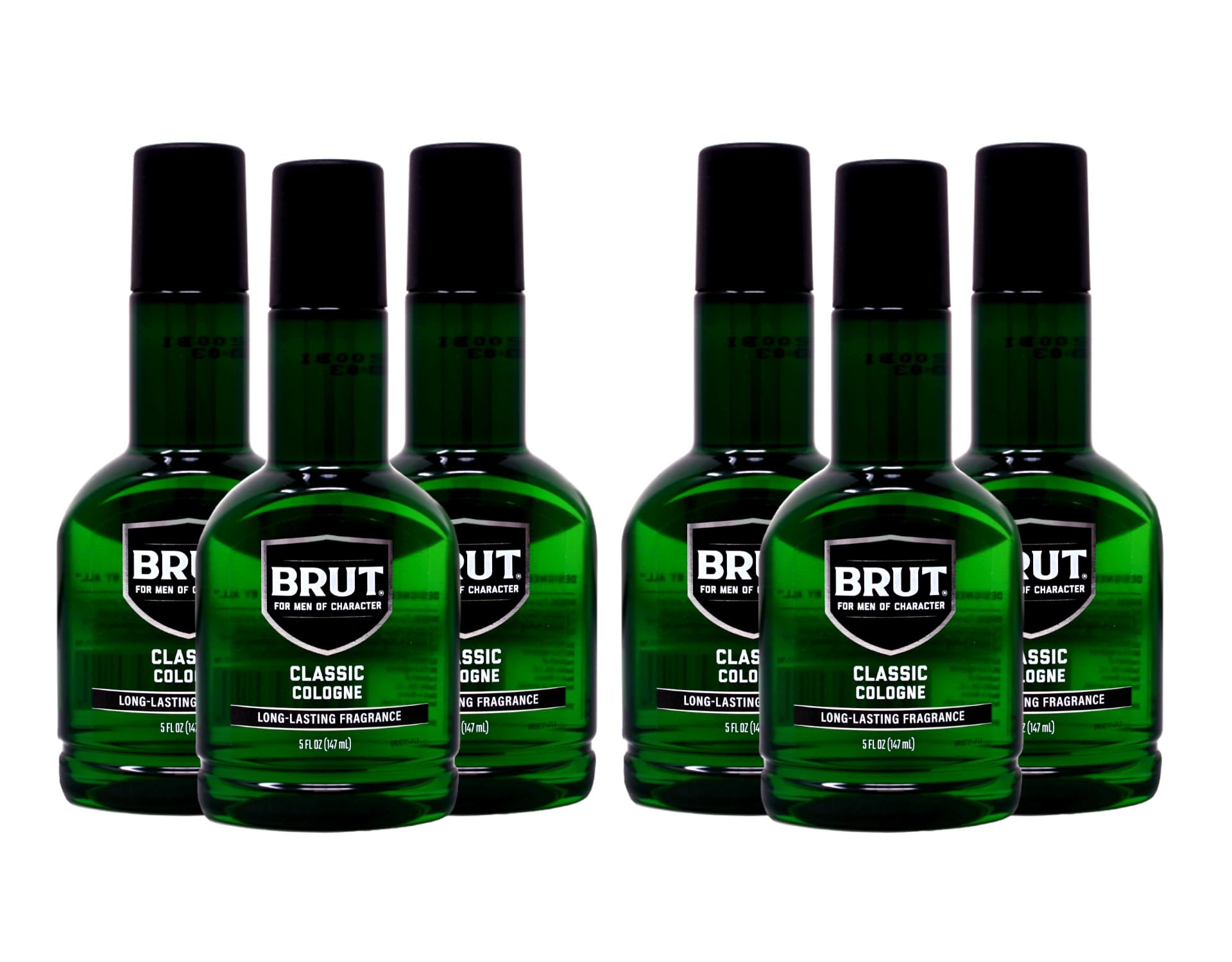 Brut Classic Scent Cologne 5 Ounce 145ml 6 Pack