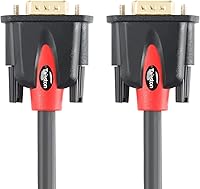 Vista 2 de Cable VGA a VGA HD15 para monitor con ferritas macho a macho-6 pies