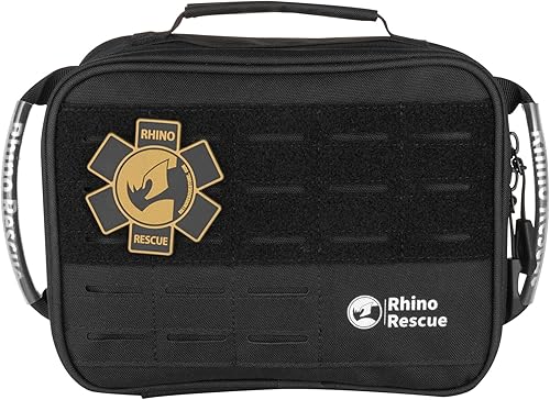 Miniatura 9 de RHINO RESCUE IFAK Kit de Trauma con Torniquete C-A-T, Bolsa Táctica de Primeros Auxilios Molle para Militar, Combate, Auto, Acampada, Senderismo,