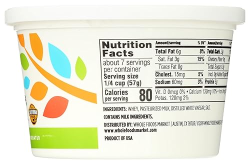 Miniatura 3 de 365 Everyday Value, Queso Ricotta de leche parcialmente descremada, 15 onzas