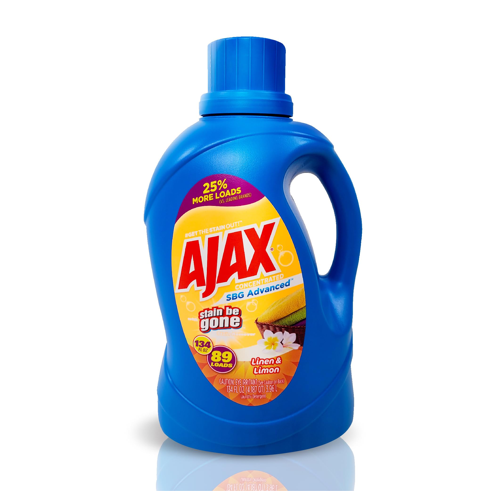 Amazon.com: Ajax SBG Advanced Laundry Detergent Linen & Lemon