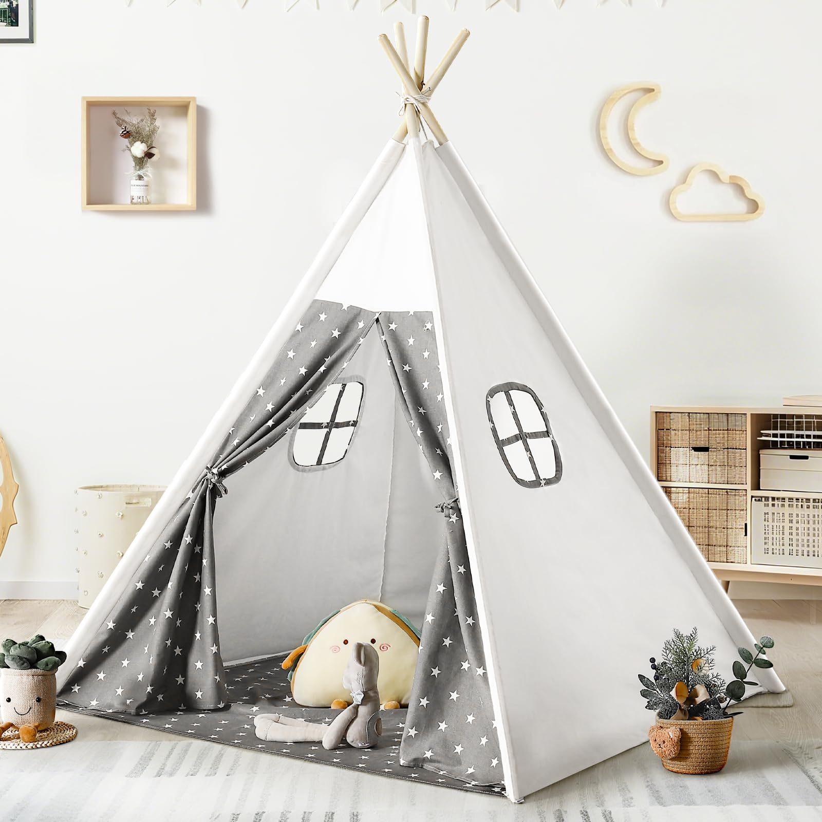 WHOLE EARTH - MEI×WE TENTMEI Tepee Tent Multi MEI x WE Tepee Tent Multi 室内で広げただけの美品です MEI