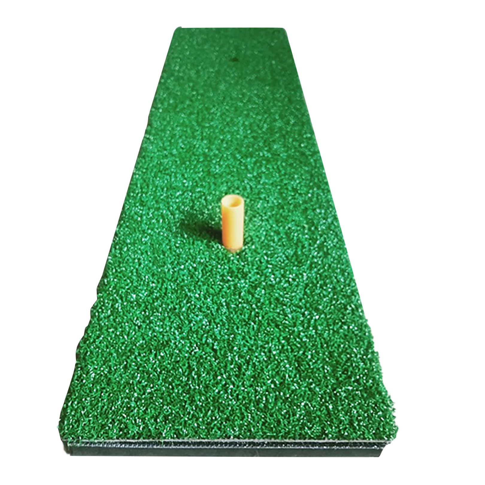 easyforever Nylon 3D Golf Strike Pad - Mini Chip Training Mat with Damping - Indoor Outdoor Training for All Environments Green 18.5 * 70cm