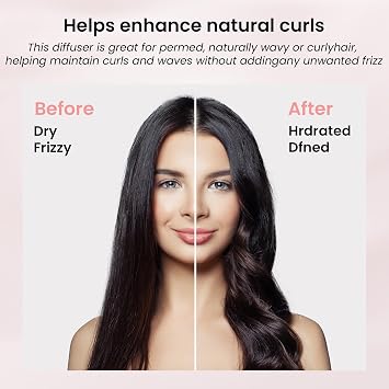 New Version Diffuser for Dyson Airwrap, Upgraded Diffuser Attachment for Hair Dryer for Dyson Airwrap, Converting for Dyson Airwrap Styler to Hair Dryer Diffuser Attachment