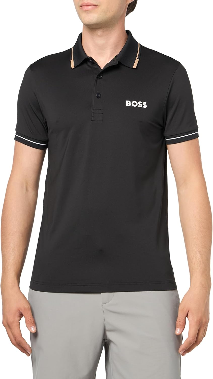BOSS Mens Paul Pro Performance Polo Shirt