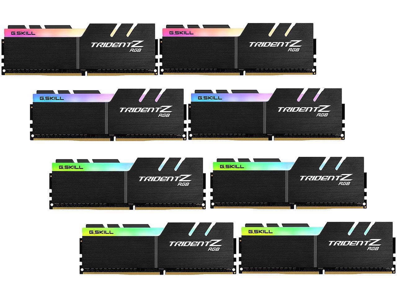 Amazon | G.SKILL 64GB (8 x 8GB) TridentZ RGBシリーズ DDR4 PC4