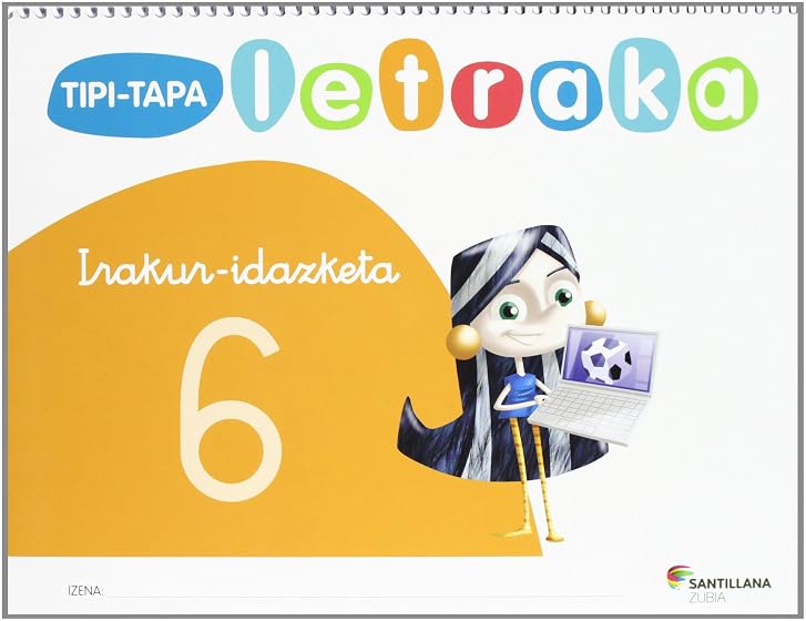 Lectoescritura 6 Koadernoak Irakur-Idazketa Euskera Ed12