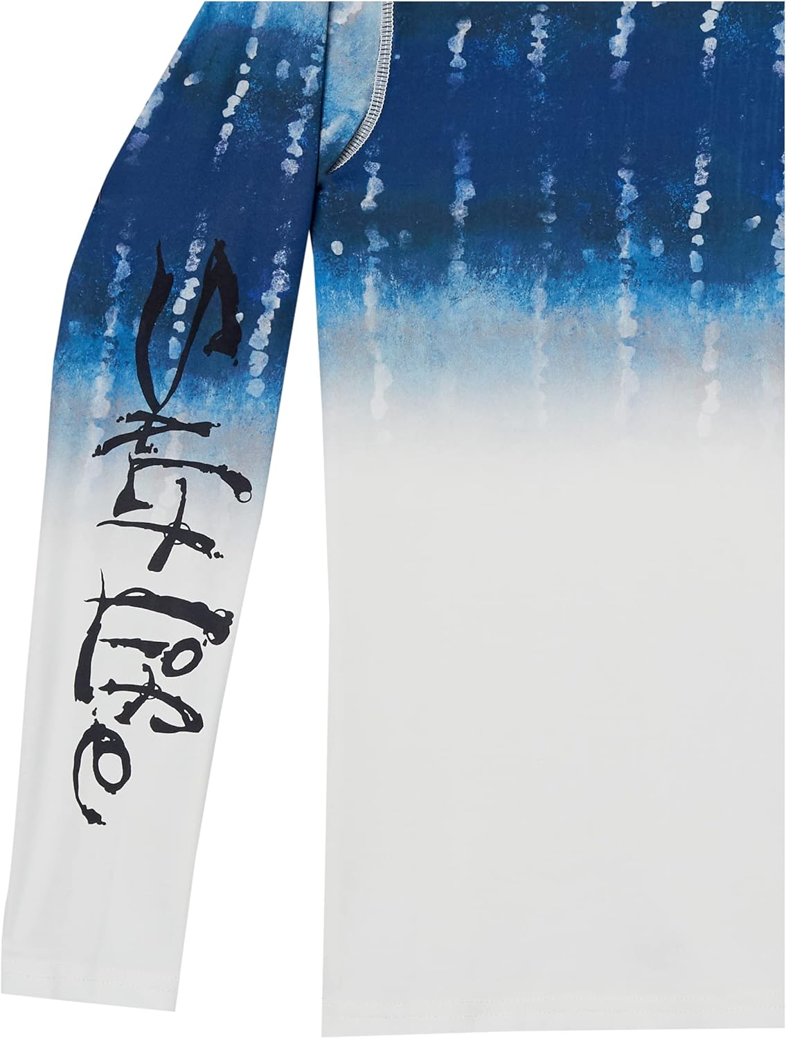 Salt Life Boys' Marlin Fade Youth Long Sleeve Performance Fit Tee Shirt