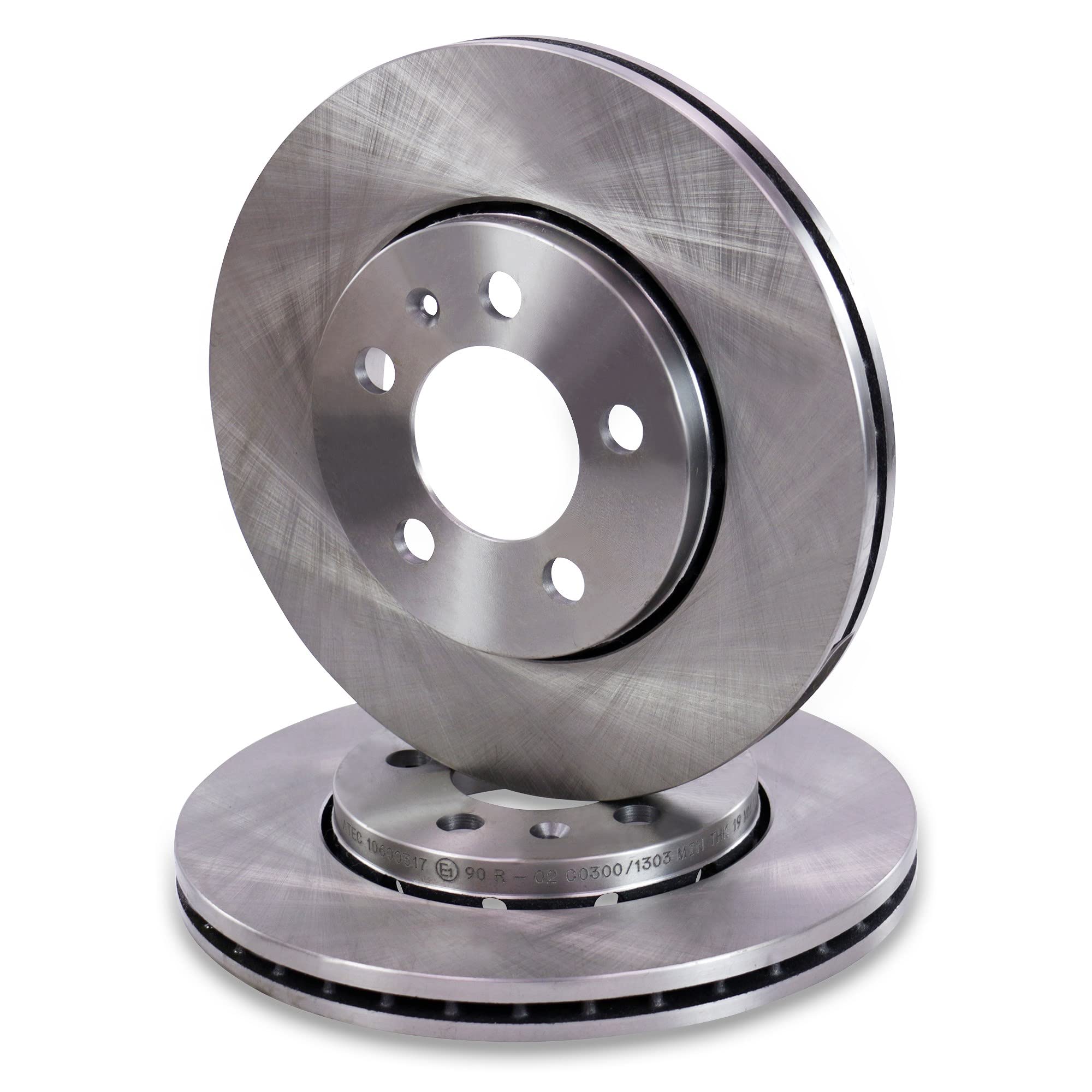 BESTPRICE Bremsenset Vorderachse inkl. Bremsscheiben Belüftet Ø 256 mm + Bremsbeläge vorne