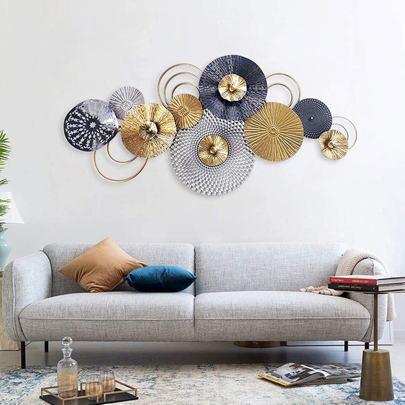 Décoration murale 3D en fer forgé pour harmoniser votre intérieur