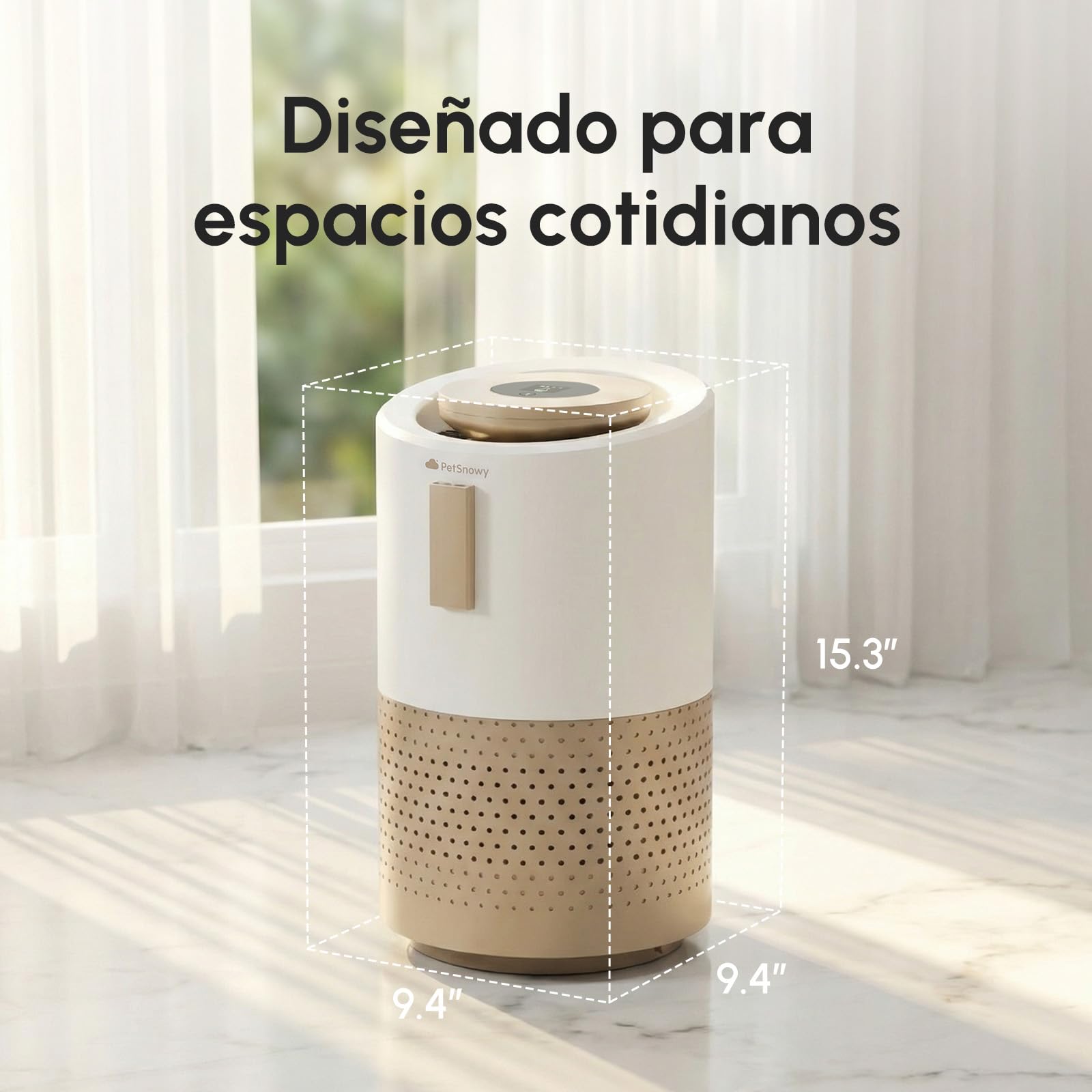 PetSnowy Purificador de aire
