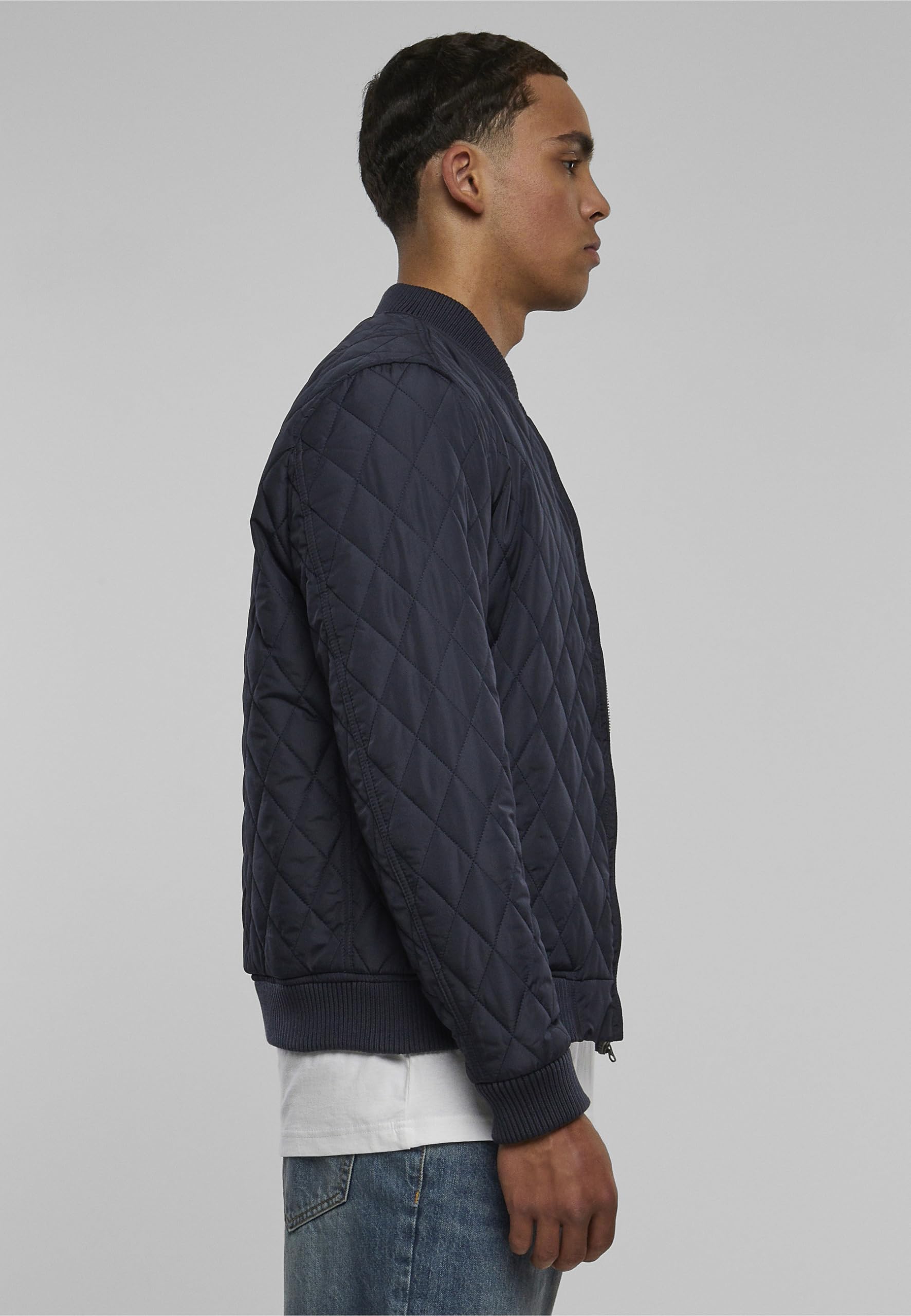 Urban Classics Diamond Quilt Nylon Jacket Chaqueta Hombre (Pack de 1)