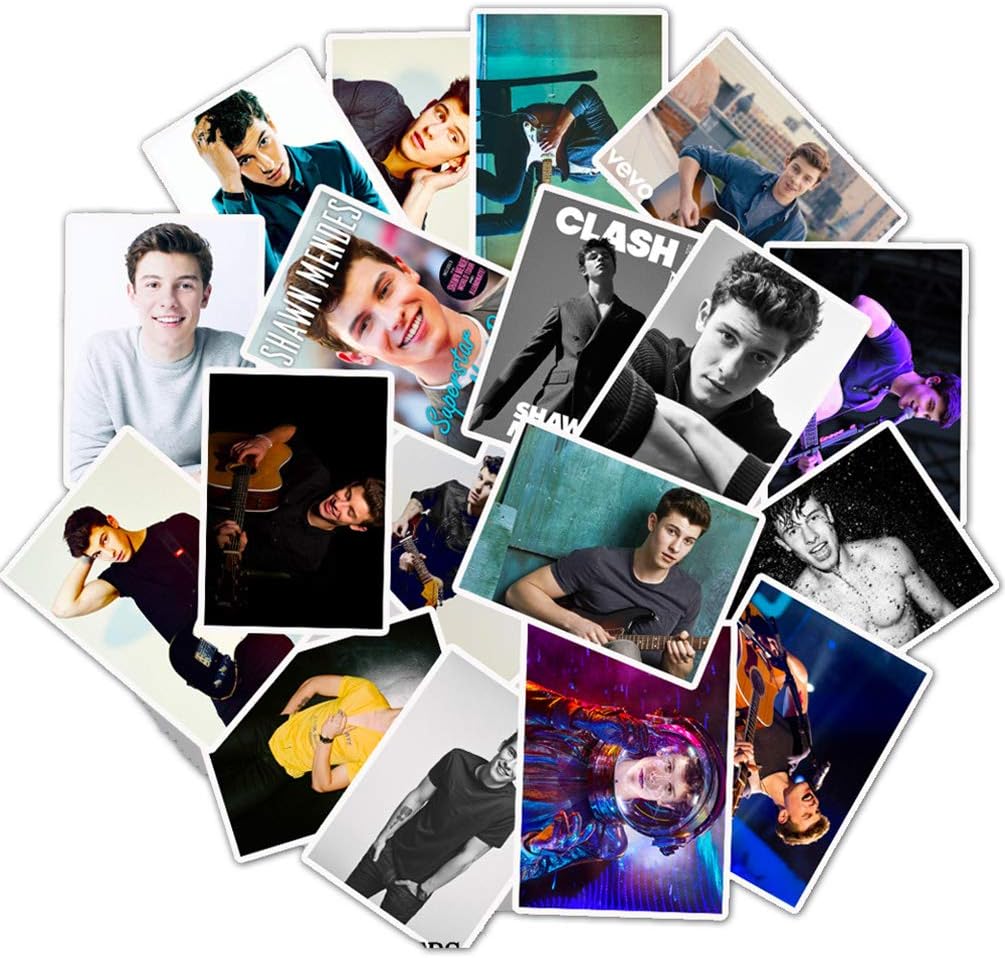 Laptop Stickers 50pcs, Handsome Singer Trendy Teen Vinyl Computer Waterproof Water Bottles Skateboard Luggage Decal Graffiti Patches Decal