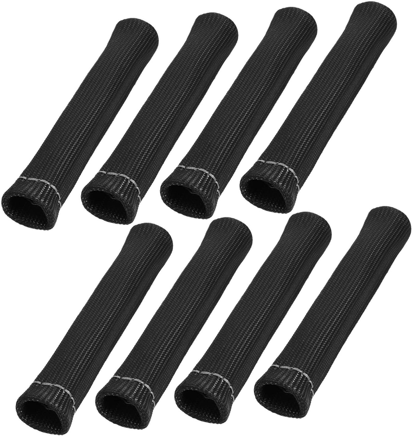 Engine Spark Plug Boots 8 Pcs Spark Plug Wire Sleeve Heat Shield for Car Accessories